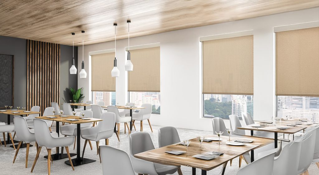 cortinas roller modernas