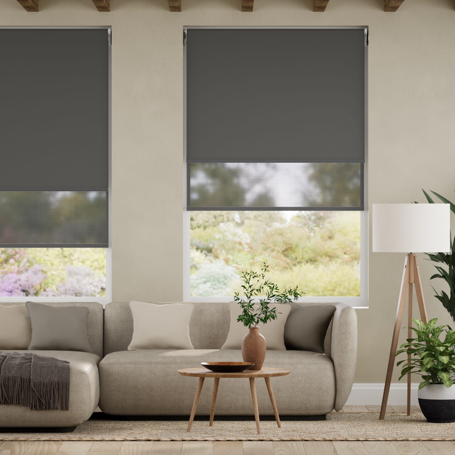 cortinas roller doble