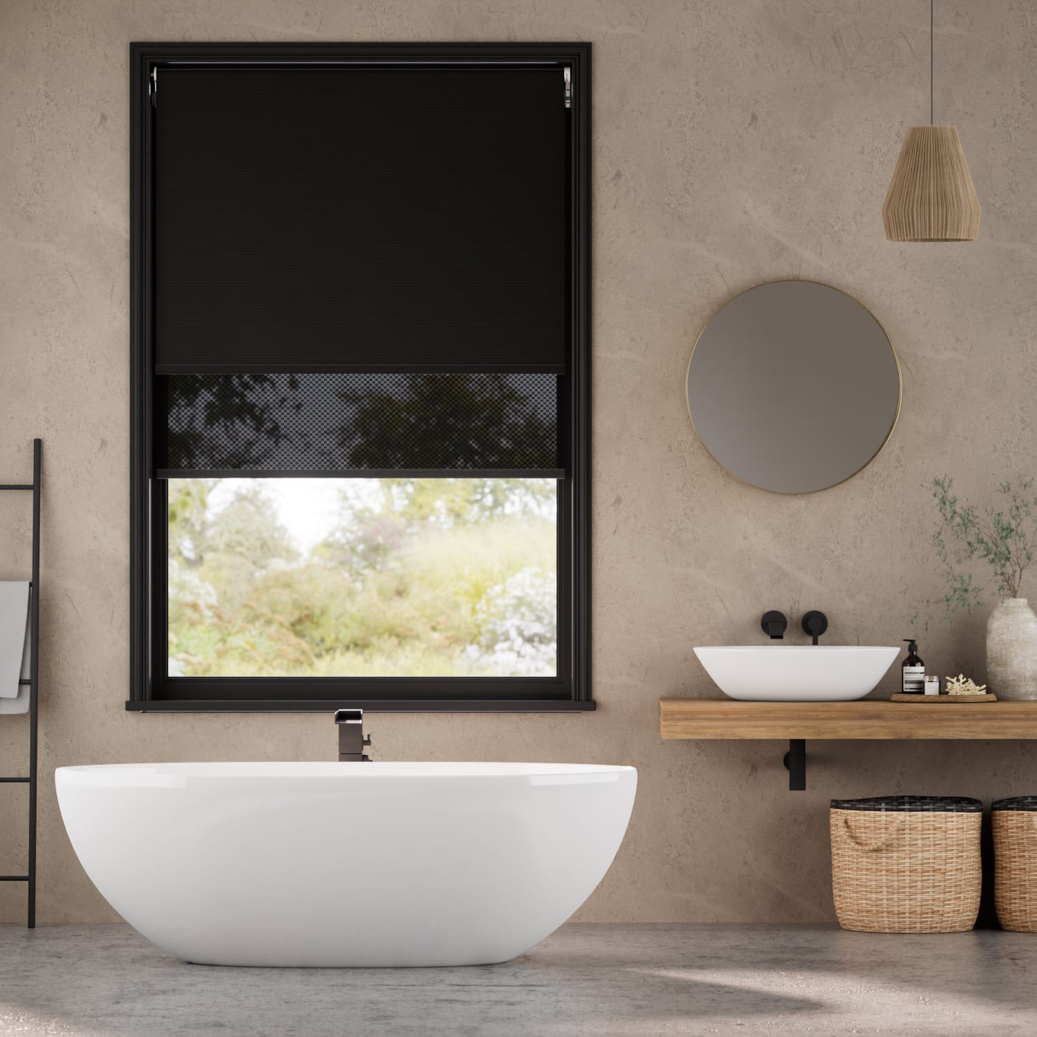 cortinas roller doble