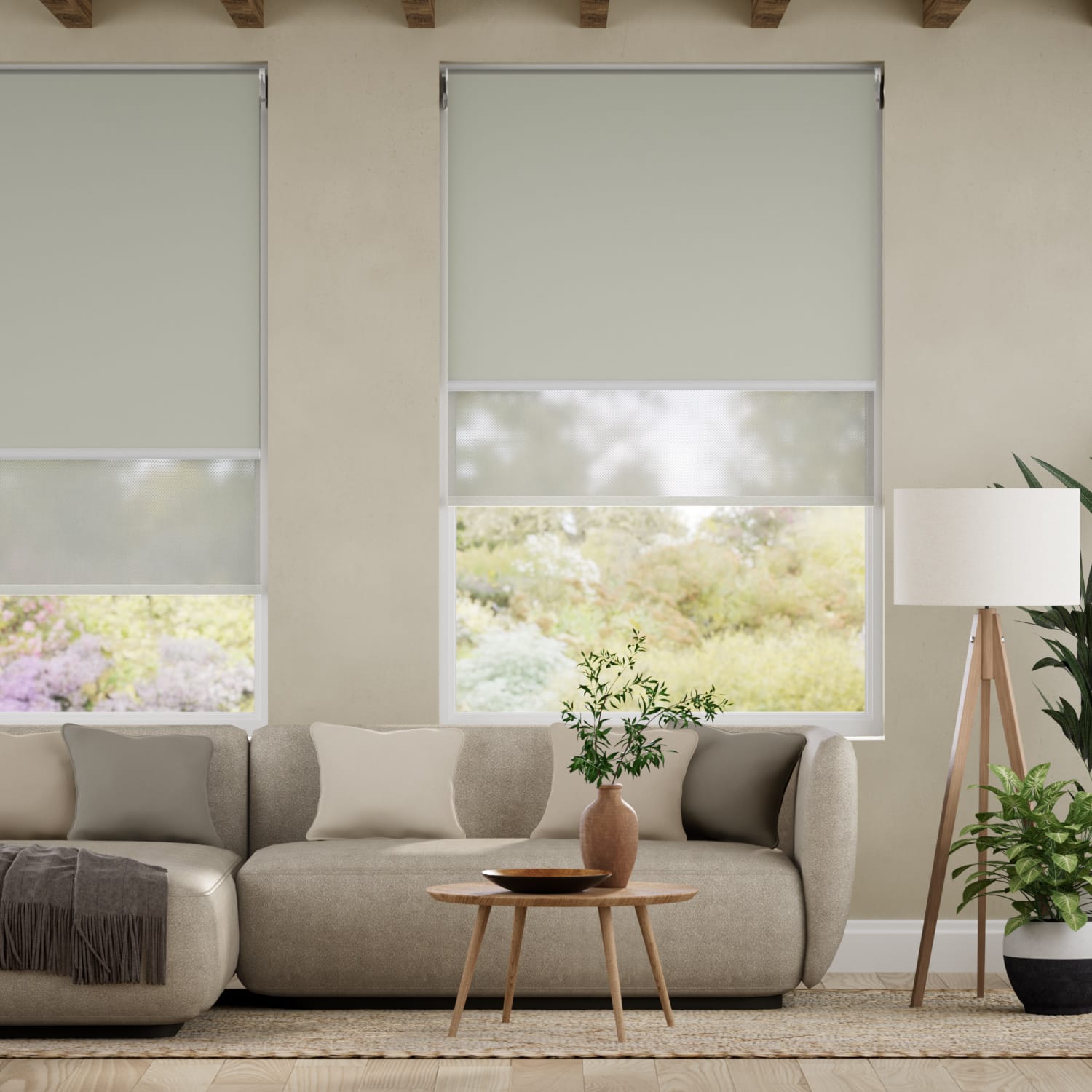 cortinas roller doble