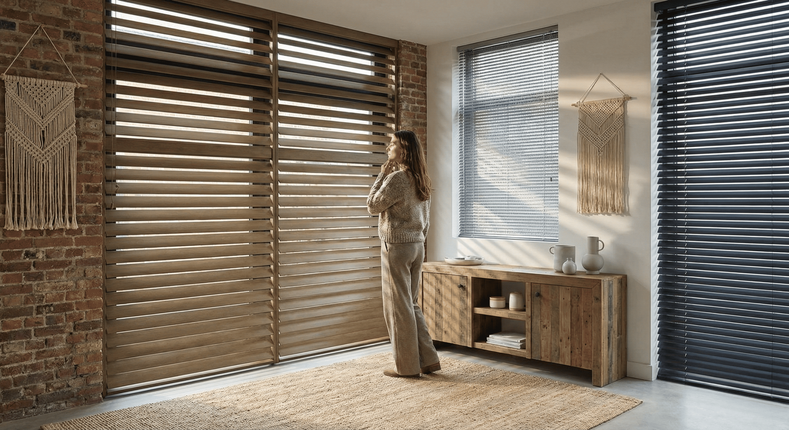 Persianas de madera para ventanas a medida Mavilex Lima &mdash; belleza natural y durabilidad