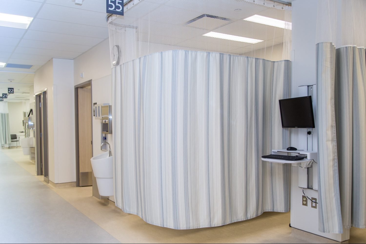 Cortinas para clinicas Mavilex &mdash; ambiente de salud