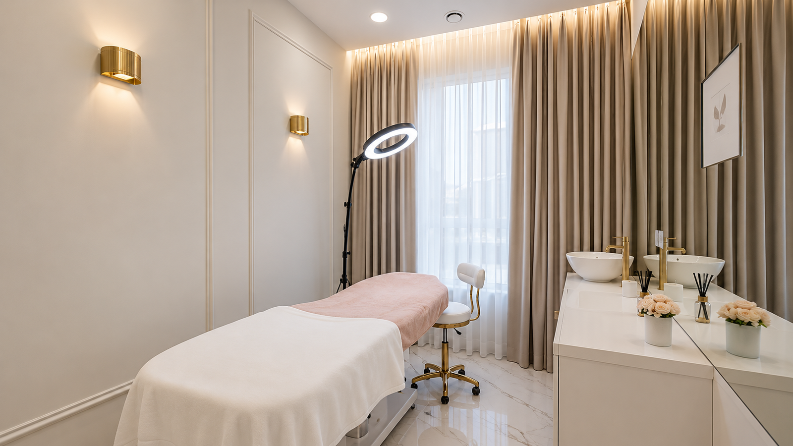 Cortinas ripplefold para hospital Mavilex &mdash; caso real