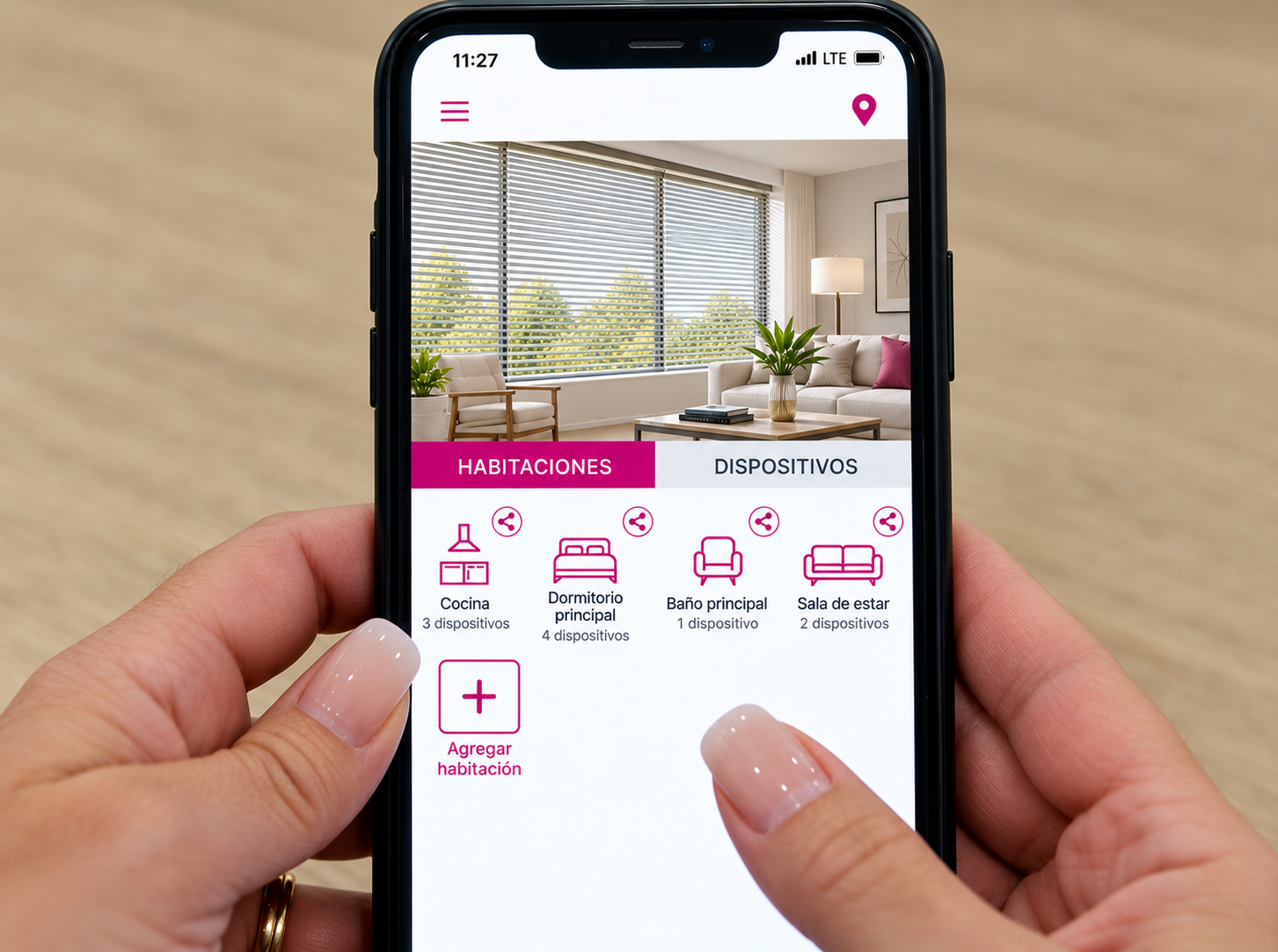 App para controlar persianas inteligentes Mavilex